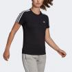 T-shirt Adidas Loungewear Essentials Slim 3-Stripes da donna rif. GL0784