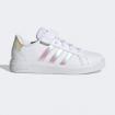 Scarpe Sneakers Adidas Grand Court Lifestyle Court Elastic Lace and Top Strap bambino rif. GY2327