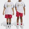 Completo Set Adidas T-shirt e Pantaloncini Disney Mickey Mouse Tee da Bambino/a rif. HR9498