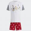 Completo Set Adidas T-shirt e Pantaloncini Disney Mickey Mouse Tee da Bambino/a rif. HR9498