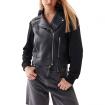 Giacca In Pelle Calvin Klein Jeans Con Cappuccio da donna rif. J20J221384