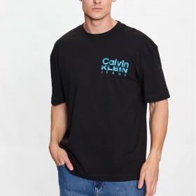 T-Shirt Calvin Klein Jeans In Cotone Biologico Con Logo da uomo rif. J30J324225