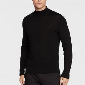Maglione Calvin Klein Con Collo A Lupetto In Lana Merino da uomo rif. K10K110424