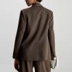 Giacca Calvin Klein Blazer In Twill Di Lana da donna rif. K20K206715