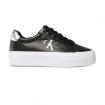 Scarpe Sneakers Calvin Klein Jeans In Pelle Con Platform donna rif. YW0YW01222