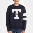 Maglione Felpa Tommy Jeans Con Distintivo da uomo rif. DM0DM16787