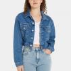 Giubbotto Tommy Jeans Giacca Crop Claire Archive In Denim da donna rif. DW0DW16096
