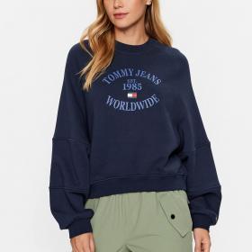 Maglione Tommy Jeans Felpa Con Maniche Raglan E Logo da donna rif. DW0DW16137