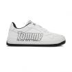 Scarpe Sneakers Tommy Hilfiger Stile Basket In Pelle Con Logo da uomo rif. EM0EM01257