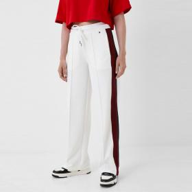 Pantaloni Tommy Hilfiger Global Stripe da donna rif. WW0WW38853
