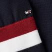 Maglione Tommy Hilfiger Pullover Global Stripe Con Scollatura A V da donna rif. WW0WW39006