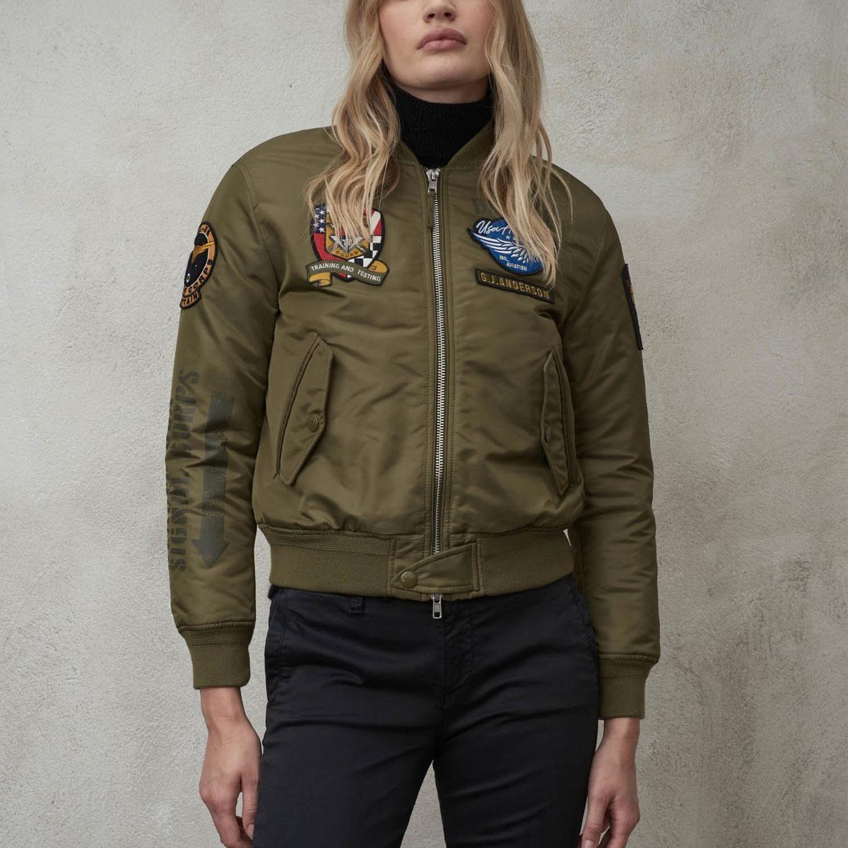 Piumino Blauer USA Academy Military Bomber Madelyn da donna rif. 23WBLDC02544 006725
