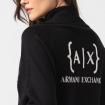 Felpa Cardigan Armani Exchange Con Logo da donna rif. 6RYE1Q YMT8Z