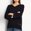 Pullover Cardigan Armani Exchange Maglione Sustainability Values da donna rif. 6RYM1F YMH6Z