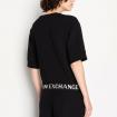 Felpa Armani Exchange In Tessuto Scuba Con Banda Logata da donna rif. 6RYM81 YJEGZ