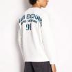 Felpa Armani Exchange Maglione Con Cappuccio In Cotone French Terry Con Logo da uomo rif. 6RZMLG ZJ4XZ