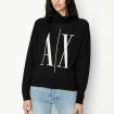 Pullover Maglione Armani Exchange Dolcevita Con Logo Icon Period da donna rif. 8NYM7B YMH4Z