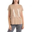 T-shirt Armani Exchange boyfriend con macro logo da donna rif. 8NYTCX YJG3Z