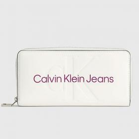 Portafoglio Calvin Klein Con Zip Integrale Rfid da donna rif. K60K607634