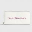 Portafoglio Calvin Klein Con Zip Integrale Rfid da donna rif. K60K607634