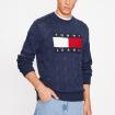 Maglione Felpa Tommy Jeans Pullover Essential In Maglia Intrecciata da uomo rif. DM0DM17762