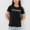 T-shirt Tommy Hilfiger Monotype Con Ricamo da donna rif. WW0WW40057