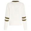 Maglione Tommy Hilfiger Pullover Varsity Con Scollatura A V E Logo da donna rif. WW0WW40266
