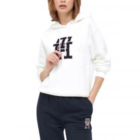 Maglione Tommy Hilfiger Felpa Th Monogram Modern da donna rif. WW0WW40839