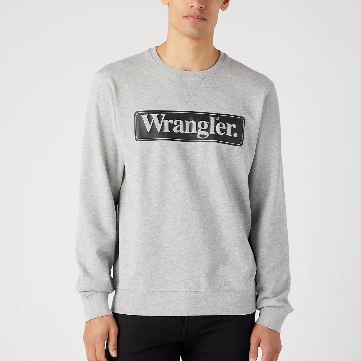Felpa wrangler uomo sale