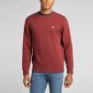 Felpa Lee Plain Crew Sweatshirt girocollo con logo da uomo rif. L81ITJ