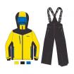 Tuta da sci Brugi completo impermeabile da bimbo/a rif. YT4X/T933