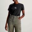 T-shirt Calvin Klein Jeans slim con monogramma da donna rif. J20J222564