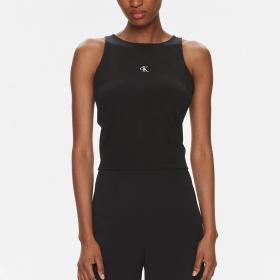 Top Calvin Klein Jeans Con Cut-Out In Jersey Milano da donna rif. J20J223107