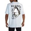 T-shirt Calvin Klein Jeans Stacked modern metal da uomo rif. J30J324759