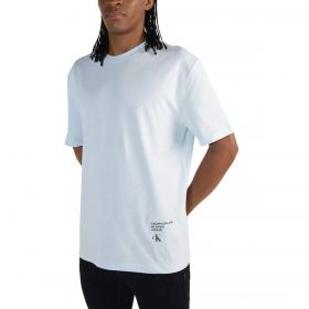 T-shirt Calvin Klein Jeans Stacked modern metal da uomo rif. J30J324759
