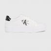Scarpe Sneakers Calvin Klein Con Platform In Pelle da donna rif. YW0YW01294