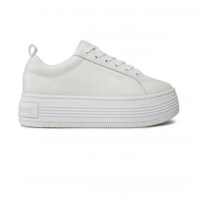 Scarpe Sneakers Calvin Klein Jeans Con Platform In Pelle da donna rif. YW0YW01309