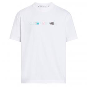 T-shirt Calvin Klein Jeans Con Logo E Stampa Fotografica da uomo rif. J30J325195