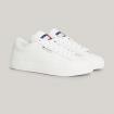 Scarpe Sneakers Tommy Jeans In Pelle Con Logo da Donna rif. EN0EN02508