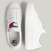 Scarpe Sneakers Tommy Jeans In Pelle Con Logo da Donna rif. EN0EN02508