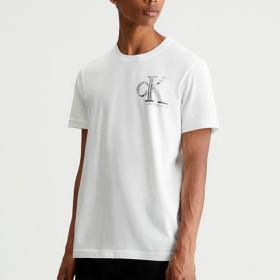 T-shirt Calvin Klein Jeans Con Monogramma da uomo rif. J30J325498