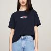 T-shirt Tommy Jeans Archive Classic Fit Con Logo Rétro da donna rif. DW0DW18126