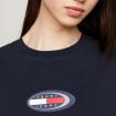 T-shirt Tommy Jeans Archive Classic Fit Con Logo Rétro da donna rif. DW0DW18126