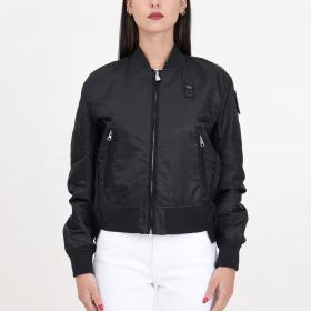 Giubbotto Giacca Blauer USA Bomber Satin E Neoprene Eleanor da donna rif. '24SBLDC01076-005963