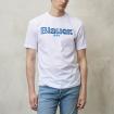 T-shirt Blauer USA con Logo Sfumato da uomo rif. 24SBLUH02144-004547