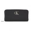 Portafoglio Calvin Klein Con Zip Integrale E Logo Rfid da donna rif. K60K611269